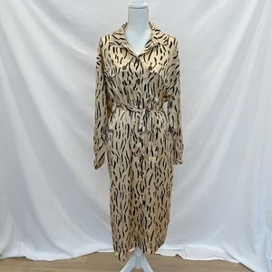 ASOS DESIGN Satin Midi Shirt Dress